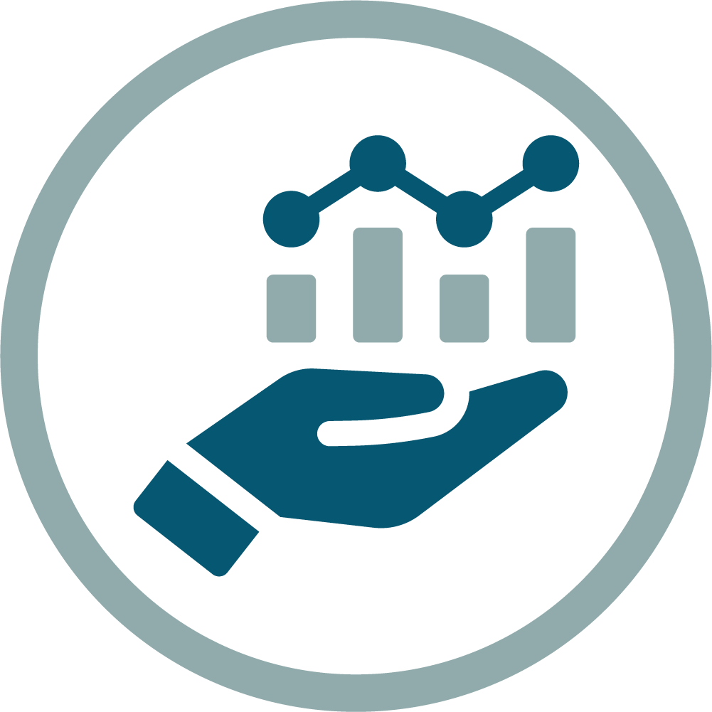 Icon Data Analysis Leistung